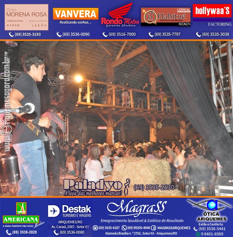 VAMOS LEMBRAR Cowboy Eletrônico 2013 na V8
