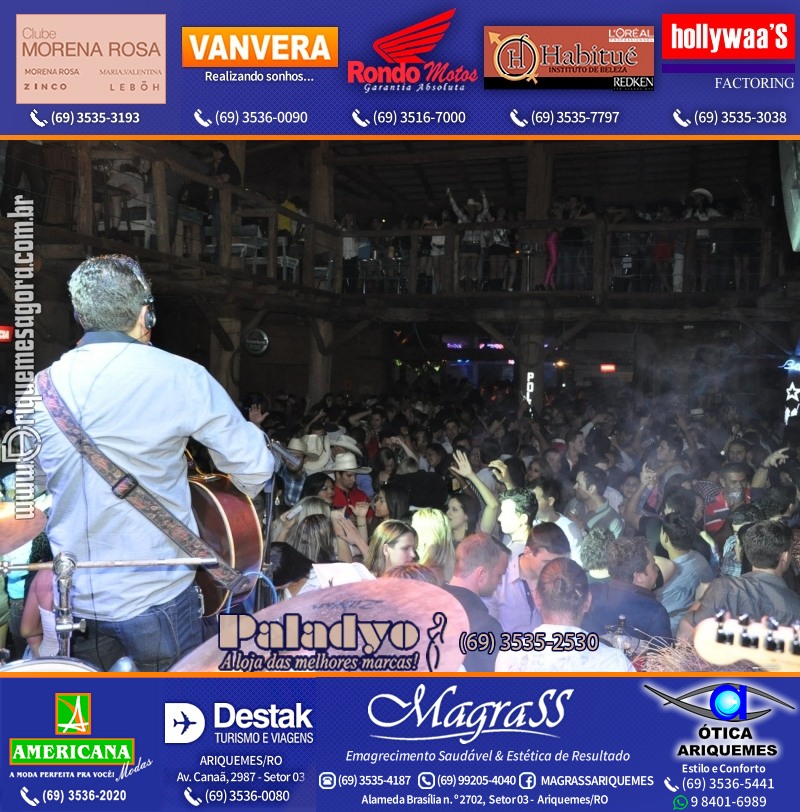 VAMOS LEMBRAR Cowboy Eletrônico 2013 na V8