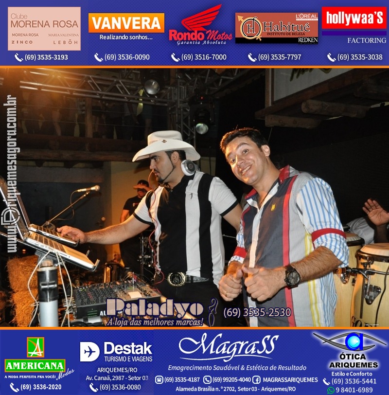 VAMOS LEMBRAR Cowboy Eletrônico 2013 na V8