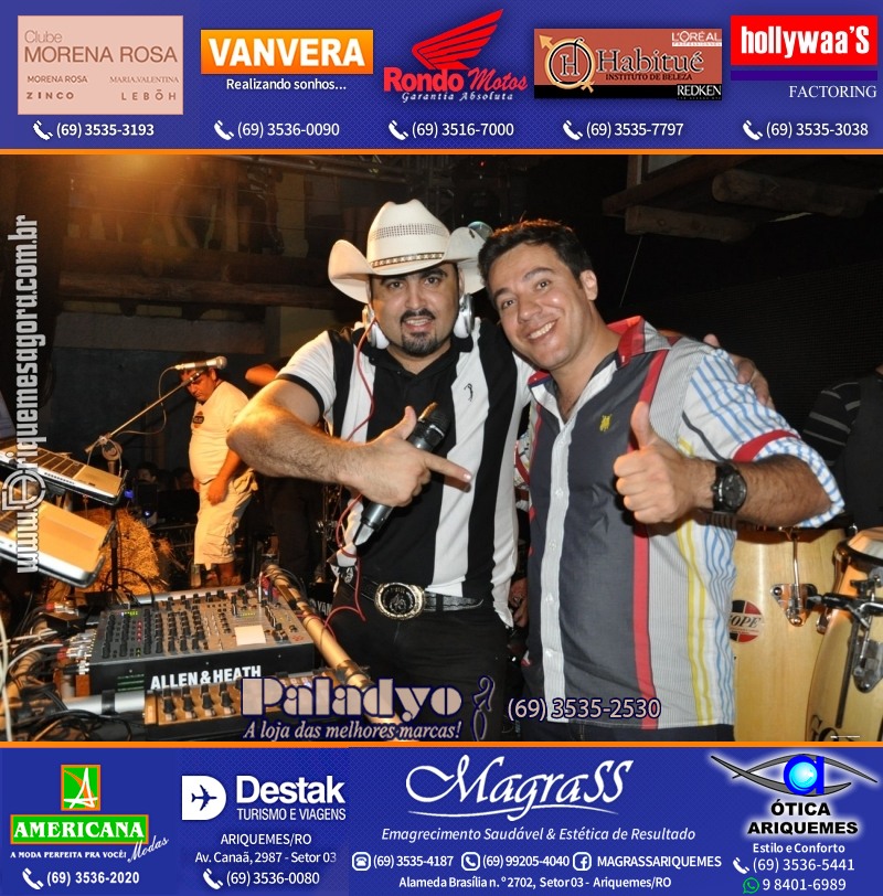 VAMOS LEMBRAR Cowboy Eletrônico 2013 na V8