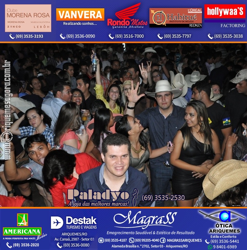 VAMOS LEMBRAR Cowboy Eletrônico 2013 na V8