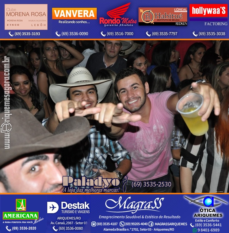 VAMOS LEMBRAR Cowboy Eletrônico 2013 na V8