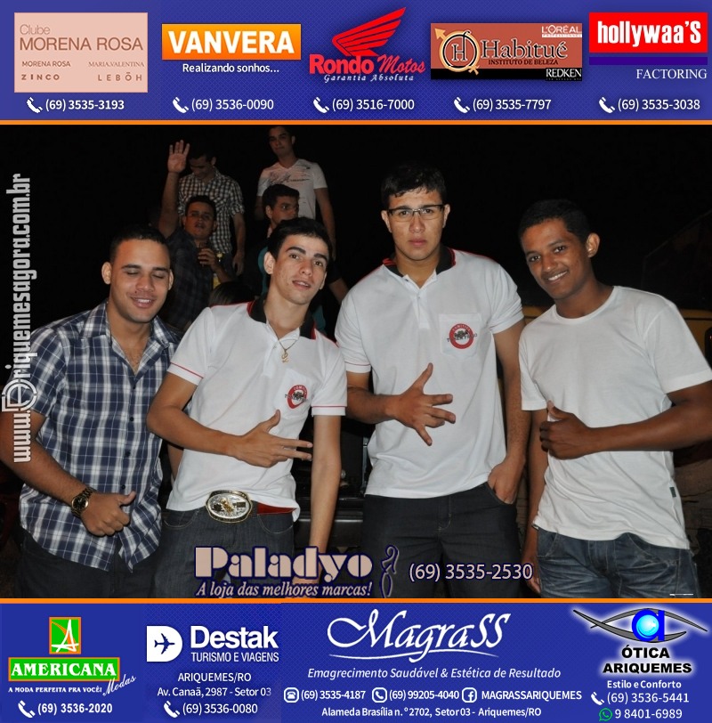 VAMOS LEMBRAR Cowboy Eletrônico 2013 na V8