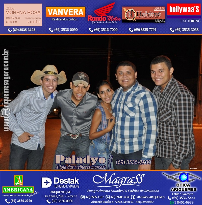 VAMOS LEMBRAR Cowboy Eletrônico 2013 na V8