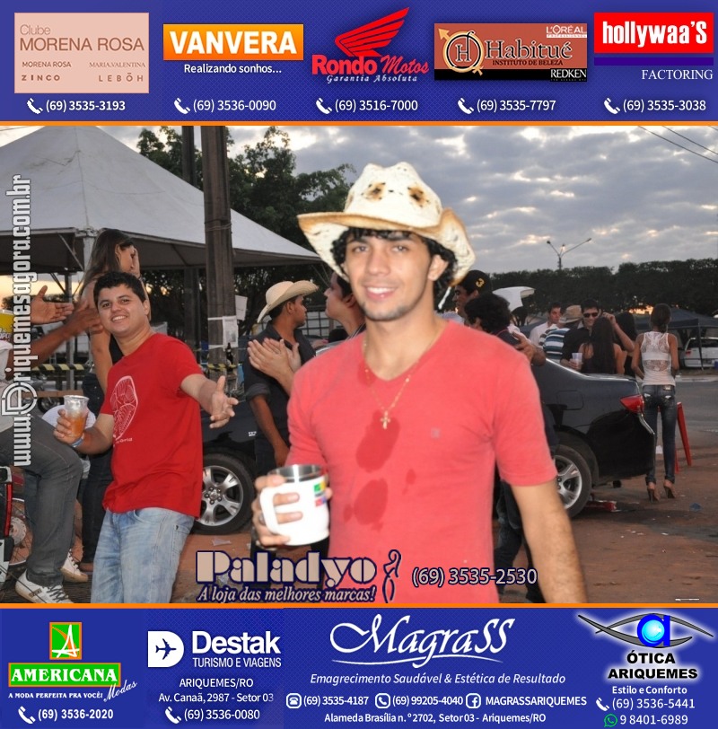VAMOS LEMBRAR Cowboy Eletrônico 2013 na V8