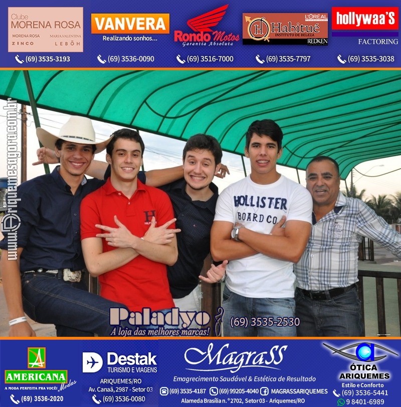 VAMOS LEMBRAR Cowboy Eletrônico 2013 na V8