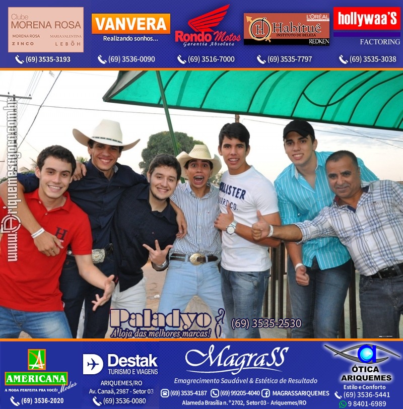 VAMOS LEMBRAR Cowboy Eletrônico 2013 na V8