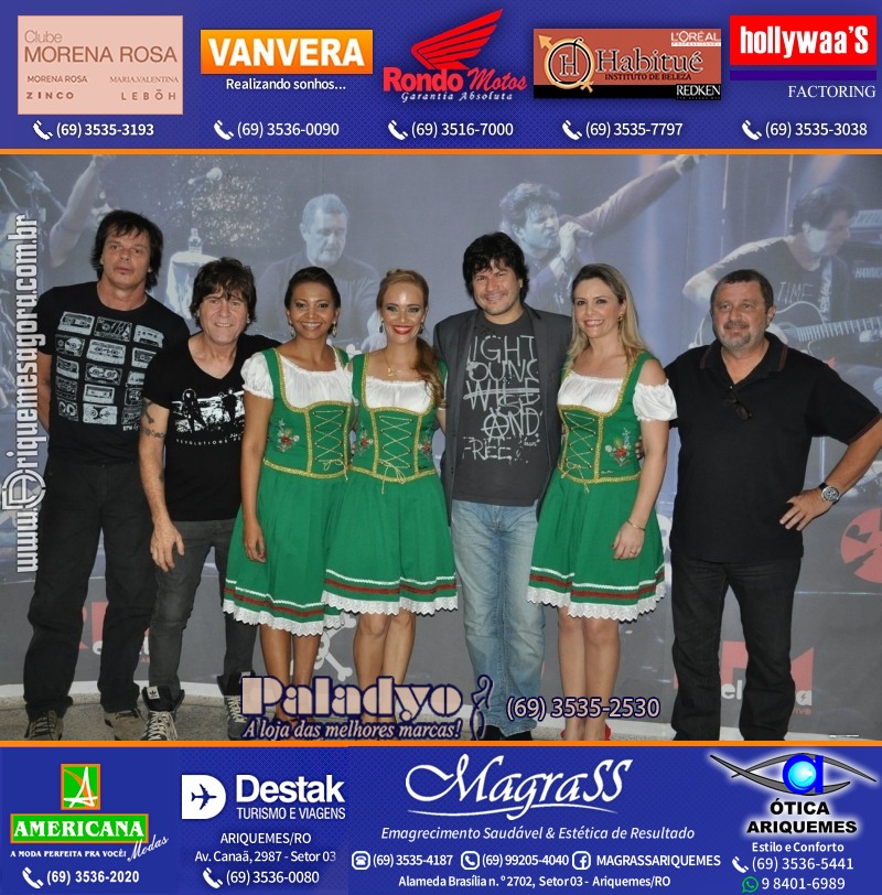 VAMOS LEMBRAR Noite Italiana 2013 com Banda RPM Show com Paulo Ricardo