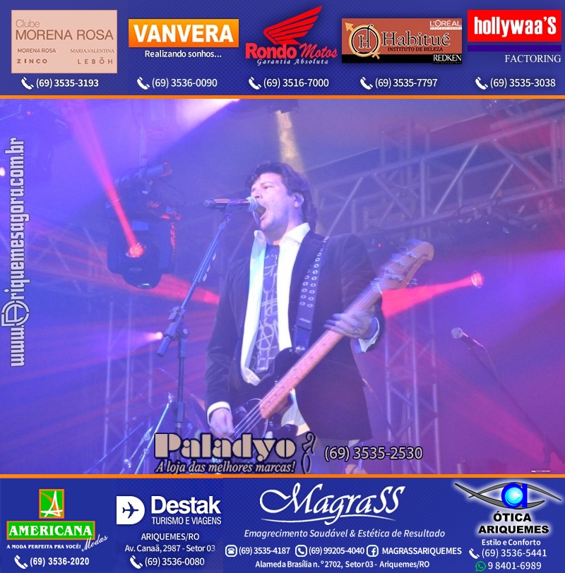 VAMOS LEMBRAR Noite Italiana 2013 com Banda RPM Show com Paulo Ricardo
