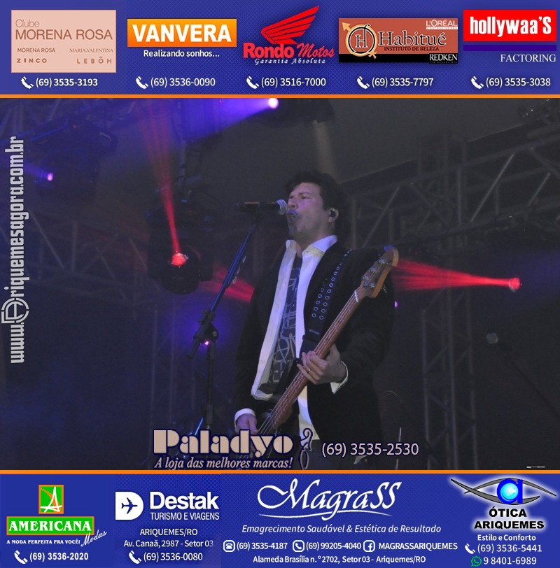 VAMOS LEMBRAR Noite Italiana 2013 com Banda RPM Show com Paulo Ricardo