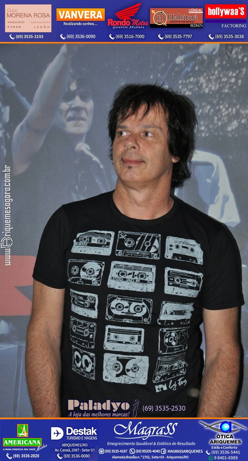 VAMOS LEMBRAR Noite Italiana 2013 com Banda RPM Show com Paulo Ricardo