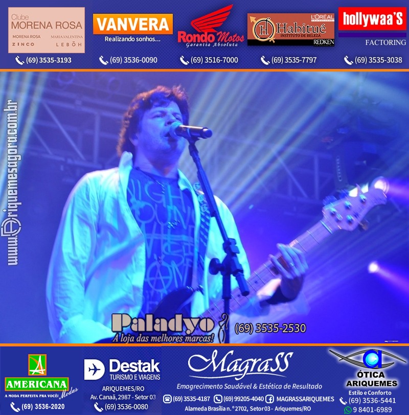 VAMOS LEMBRAR Noite Italiana 2013 com Banda RPM Show com Paulo Ricardo