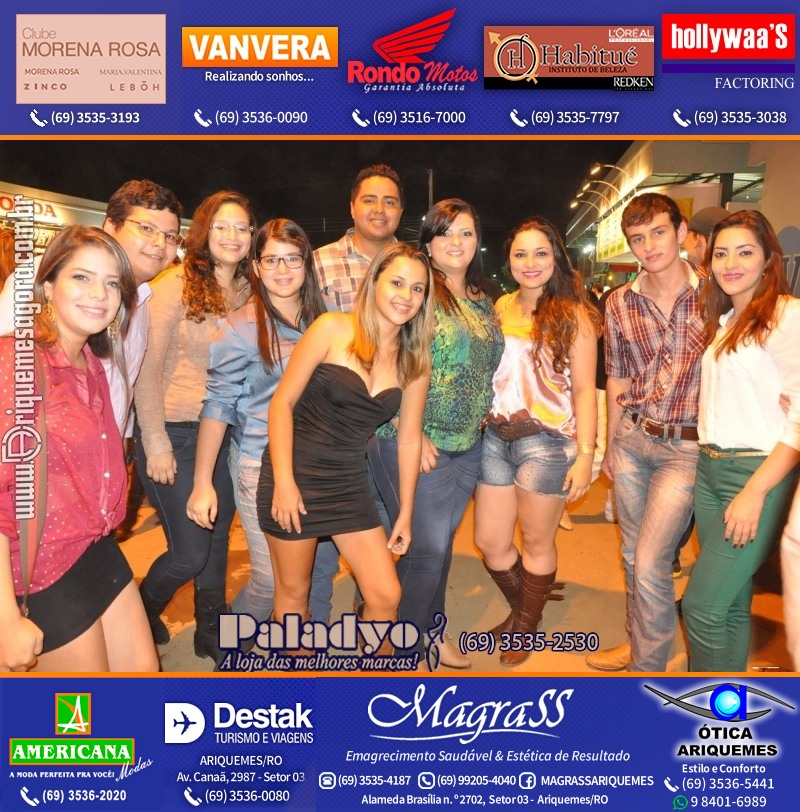 VAMOS LEMBRAR EXPOARI 2013 – Camarote & Galera & V8 na APA & Show com Jota Quest