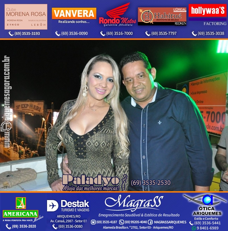 VAMOS LEMBRAR EXPOARI 2013 – Camarote & Galera & V8 na APA & Show com Jota Quest
