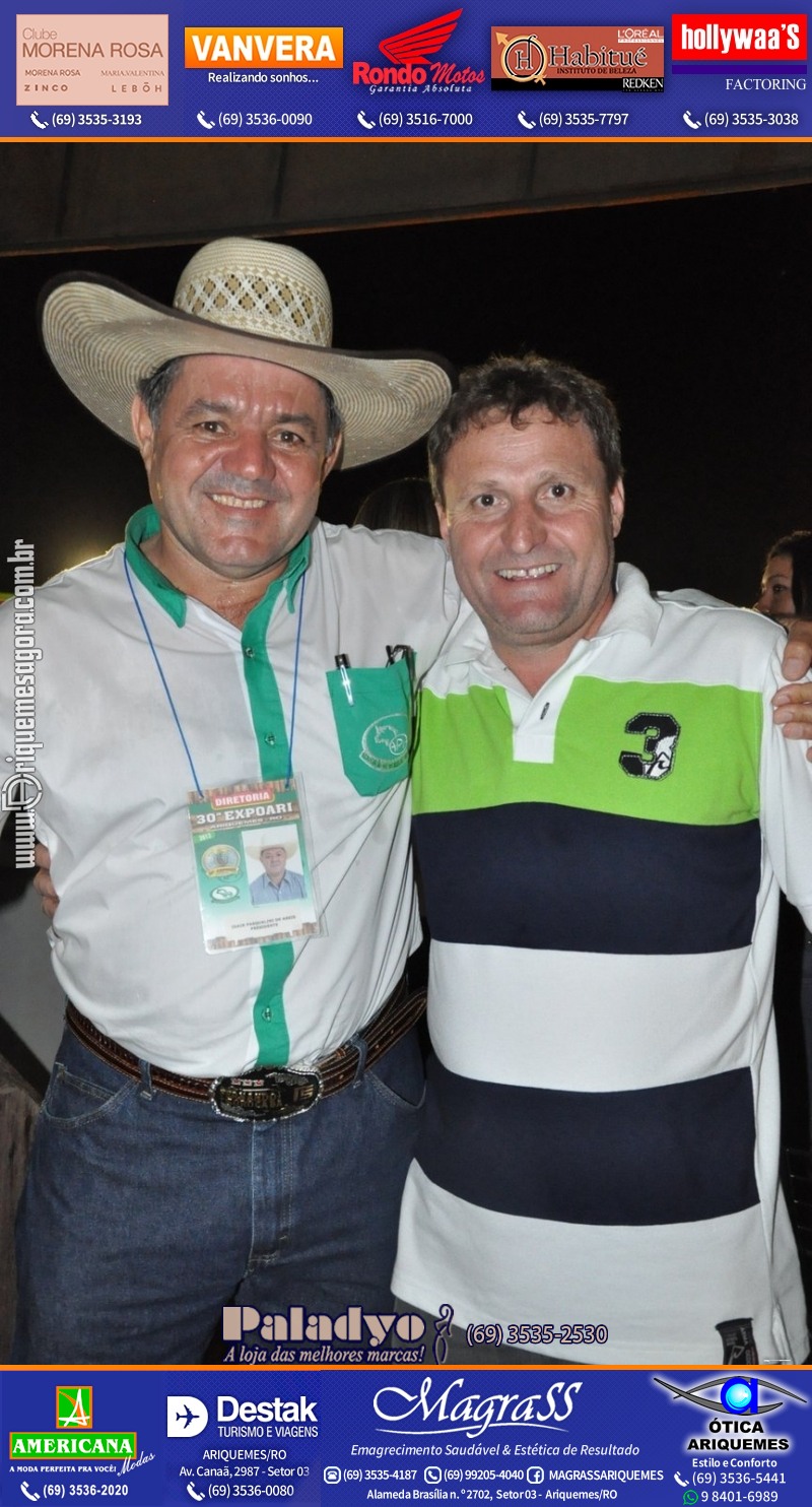 VAMOS LEMBRAR EXPOARI 2013 – Camarote & Galera & V8 na APA & Show com Jota Quest