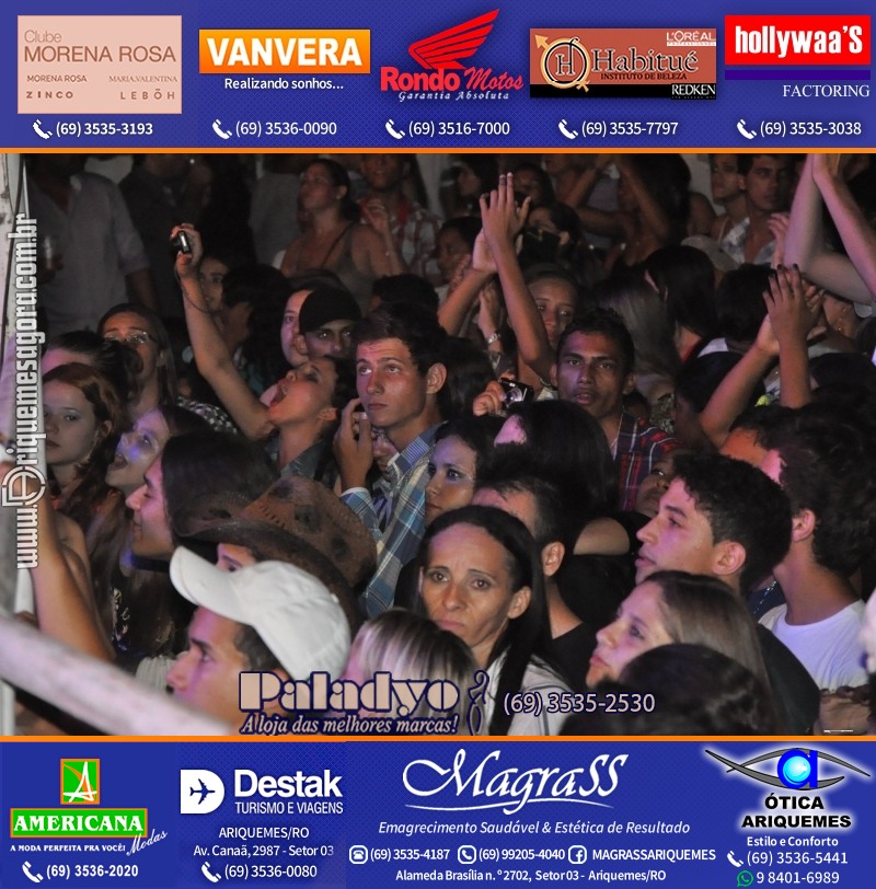 VAMOS LEMBRAR EXPOARI 2013 – Camarote & Galera & V8 na APA & Show com Jota Quest