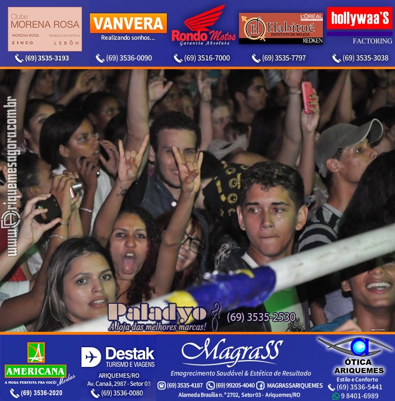 VAMOS LEMBRAR EXPOARI 2013 – Camarote & Galera & V8 na APA & Show com Jota Quest