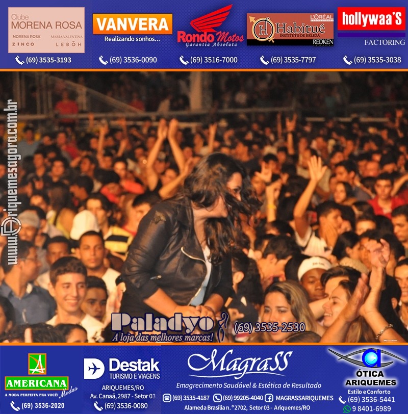 VAMOS LEMBRAR EXPOARI 2013 – Camarote & Galera & V8 na APA & Show com Jota Quest