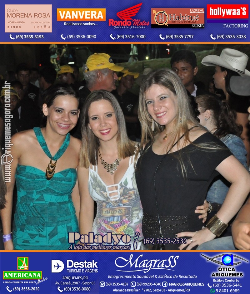 VAMOS LEMBRAR EXPOARI 2013 – Camarote & Galera & V8 na APA & Show com Jota Quest