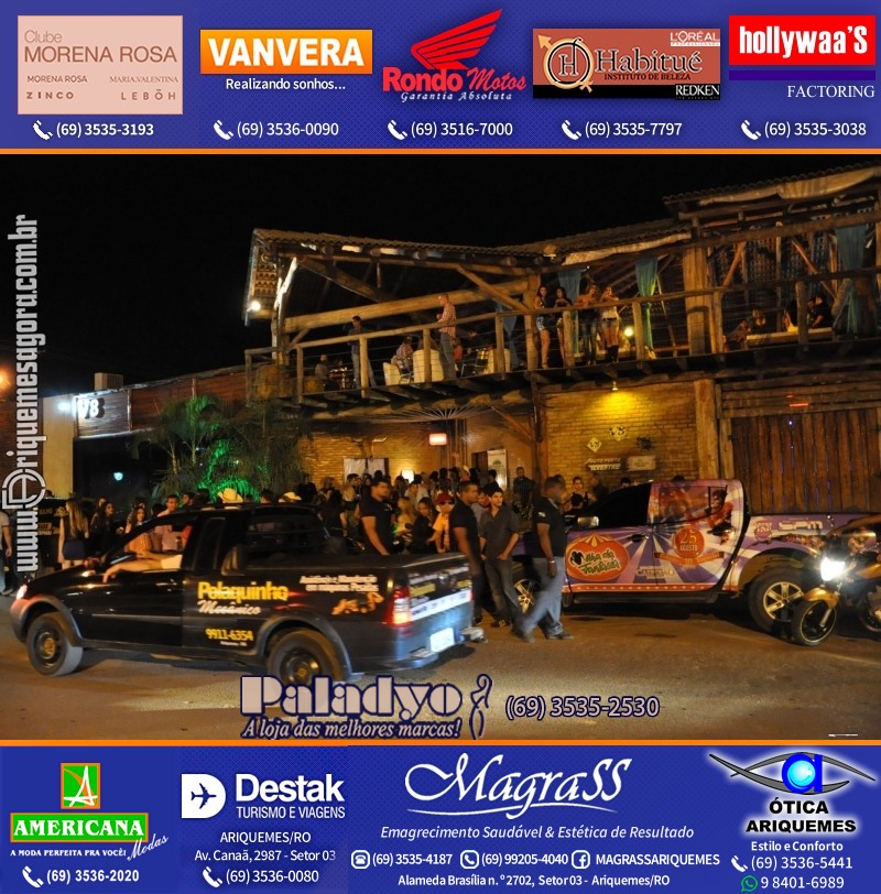 VAMOS LEMBRAR Cowboy Eletrônico 2012 na V8 Ariquemes