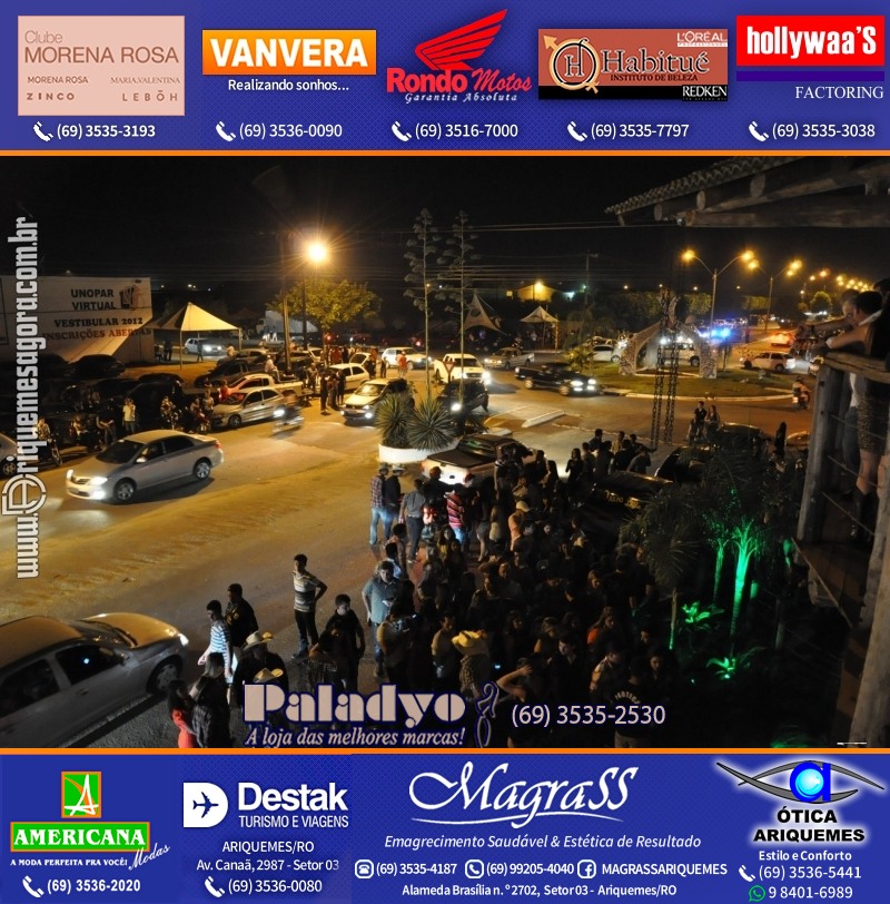VAMOS LEMBRAR Cowboy Eletrônico 2012 na V8 Ariquemes