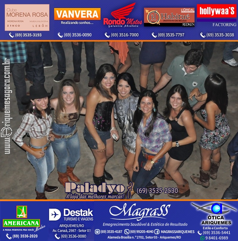 VAMOS LEMBRAR Cowboy Eletrônico 2012 na V8 Ariquemes