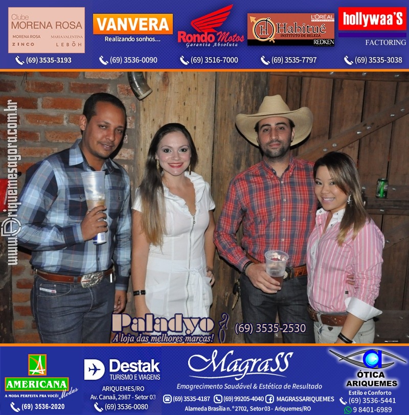 VAMOS LEMBRAR Cowboy Eletrônico 2012 na V8 Ariquemes