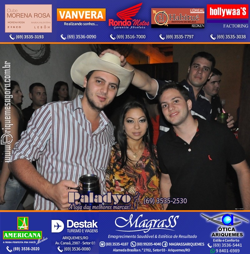 VAMOS LEMBRAR Cowboy Eletrônico 2012 na V8 Ariquemes