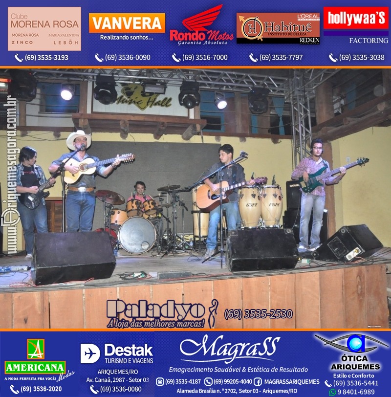 VAMOS LEMBRAR Cowboy Eletrônico 2012 na V8 Ariquemes