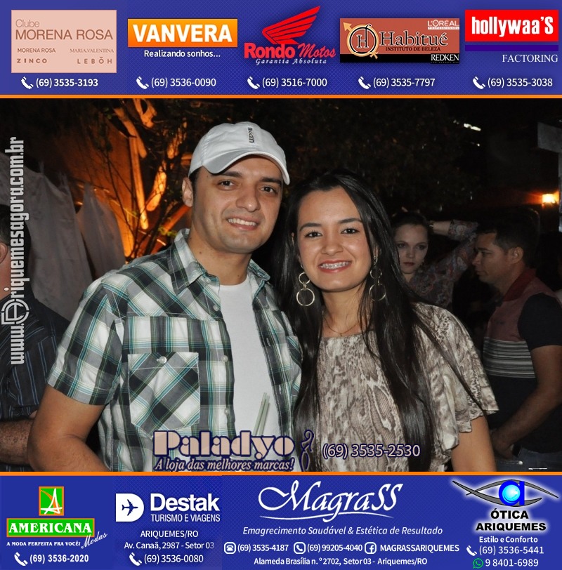 VAMOS LEMBRAR Cowboy Eletrônico 2012 na V8 Ariquemes