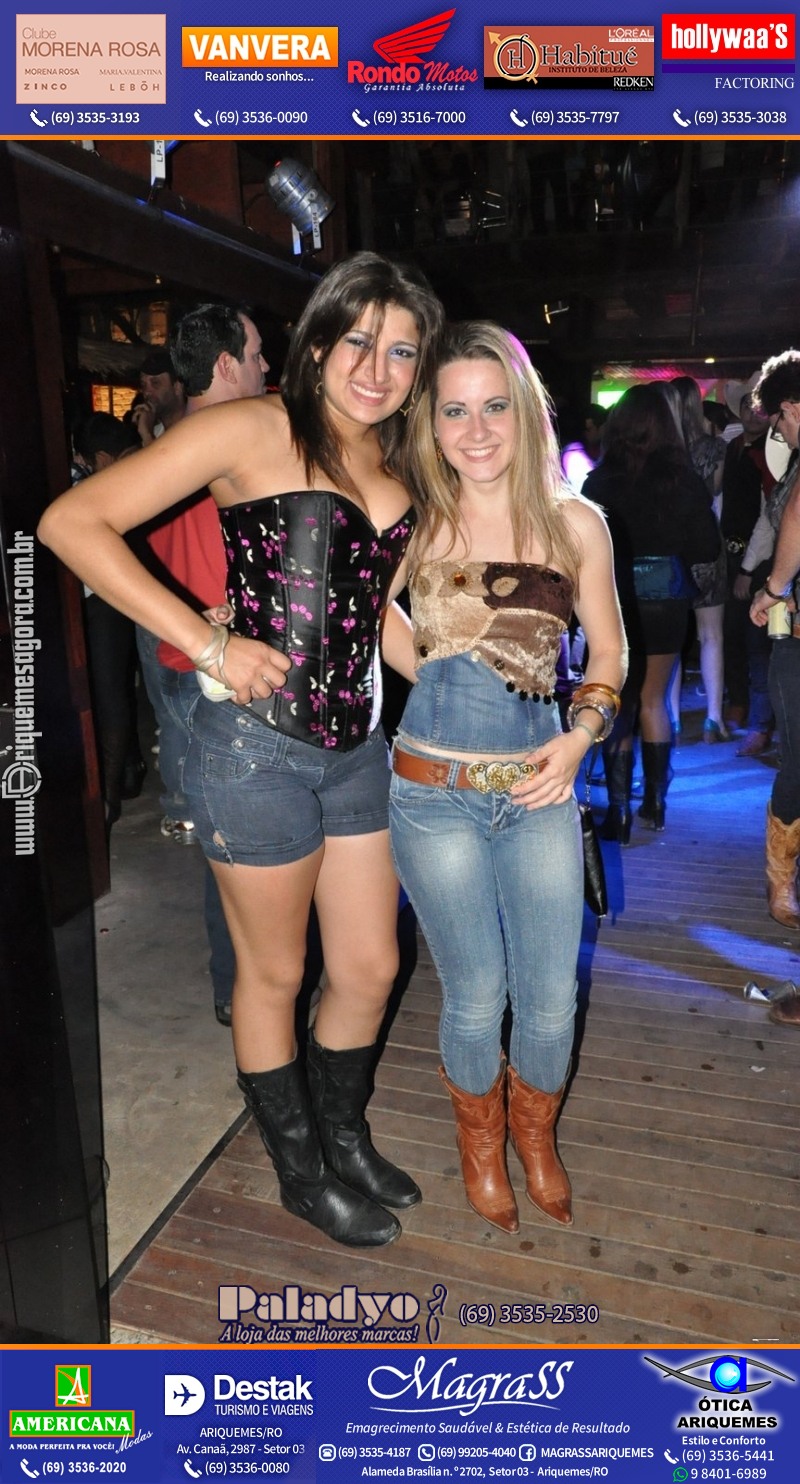 VAMOS LEMBRAR Cowboy Eletrônico 2012 na V8 Ariquemes