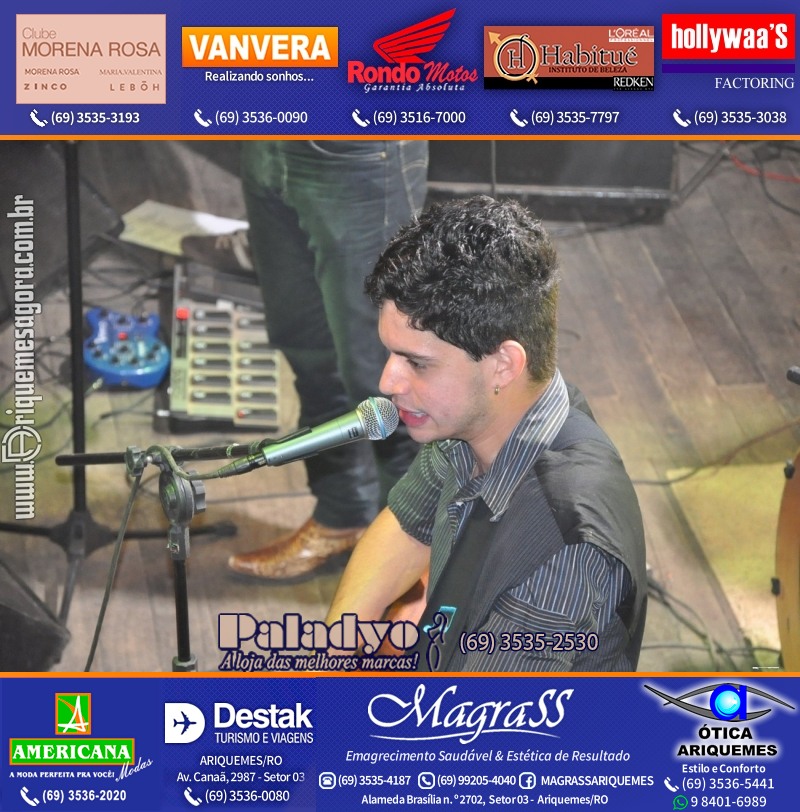 VAMOS LEMBRAR Cowboy Eletrônico 2012 na V8 Ariquemes
