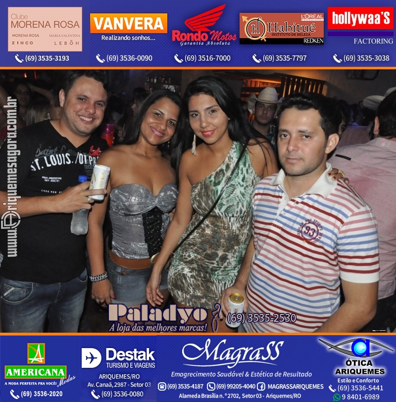VAMOS LEMBRAR Cowboy Eletrônico 2012 na V8 Ariquemes