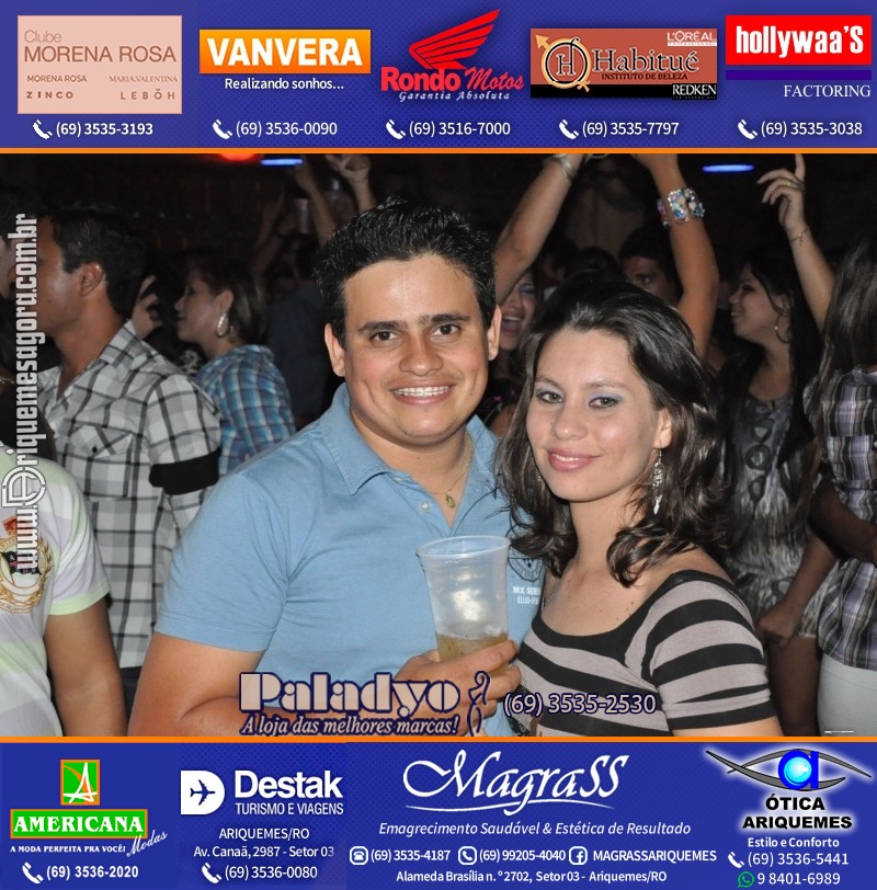 VAMOS LEMBRAR Cowboy Eletrônico 2012 na V8 Ariquemes
