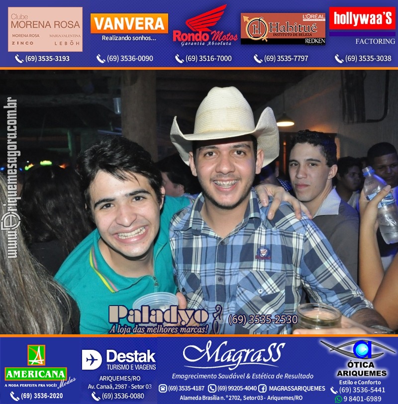 VAMOS LEMBRAR Cowboy Eletrônico 2012 na V8 Ariquemes
