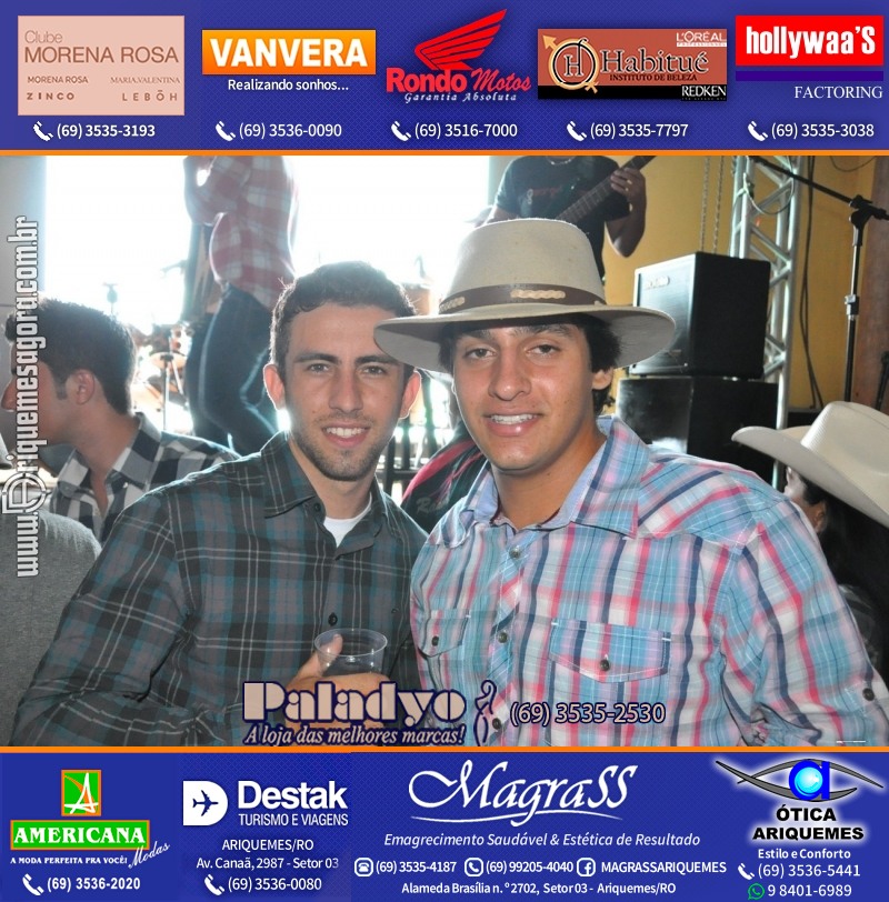 VAMOS LEMBRAR Cowboy Eletrônico 2012 na V8 Ariquemes