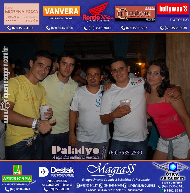 VAMOS LEMBRAR RÉVEILLON 2011 na V8 em Ariquemes