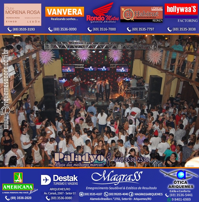 VAMOS LEMBRAR RÉVEILLON 2011 na V8 em Ariquemes