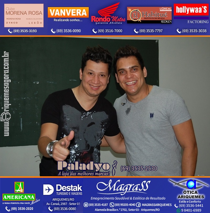 VAMOS LEMBRAR – Show com Cleber & Cauan em Ariquemes 2012