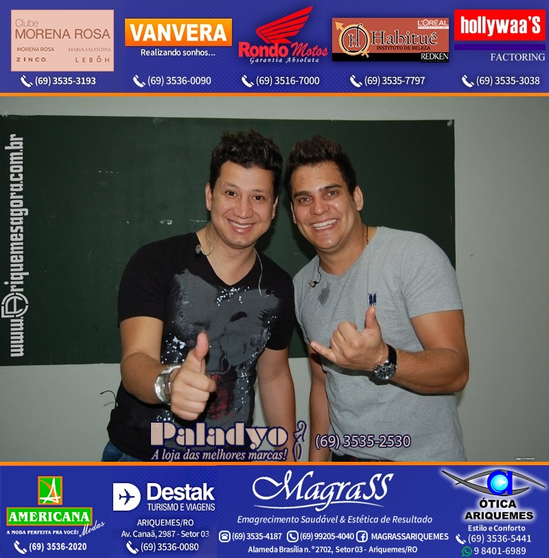 VAMOS LEMBRAR – Show com Cleber & Cauan em Ariquemes 2012
