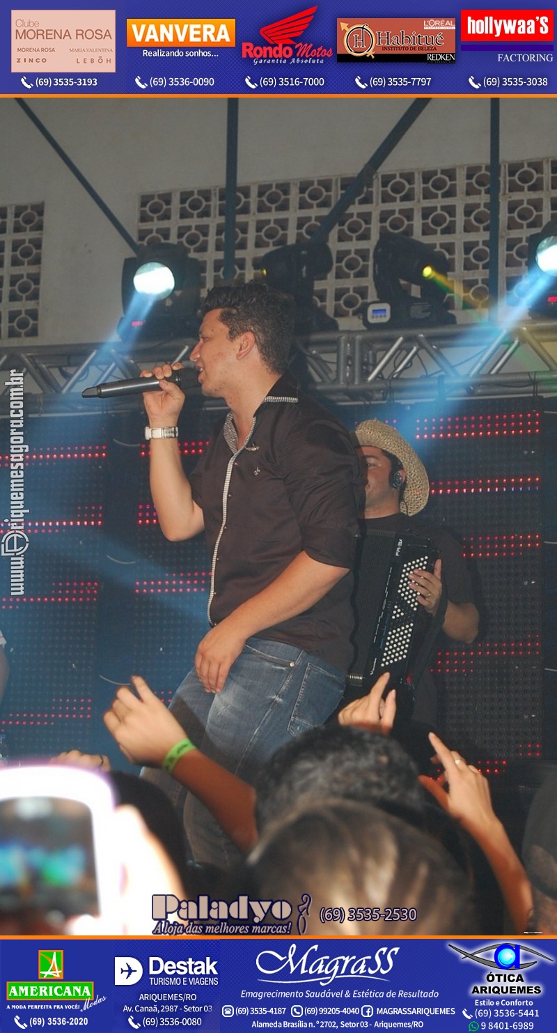 VAMOS LEMBRAR – Show com Cleber & Cauan em Ariquemes 2012