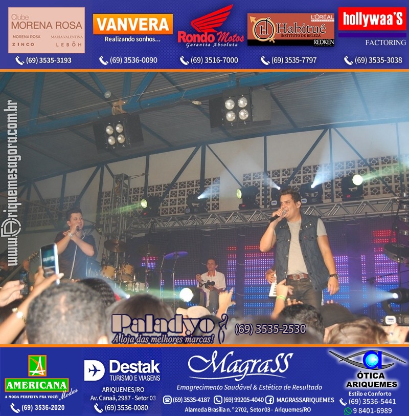 VAMOS LEMBRAR – Show com Cleber & Cauan em Ariquemes 2012