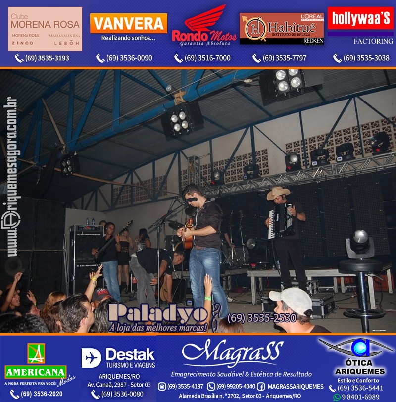 VAMOS LEMBRAR – Show com Cleber & Cauan em Ariquemes 2012