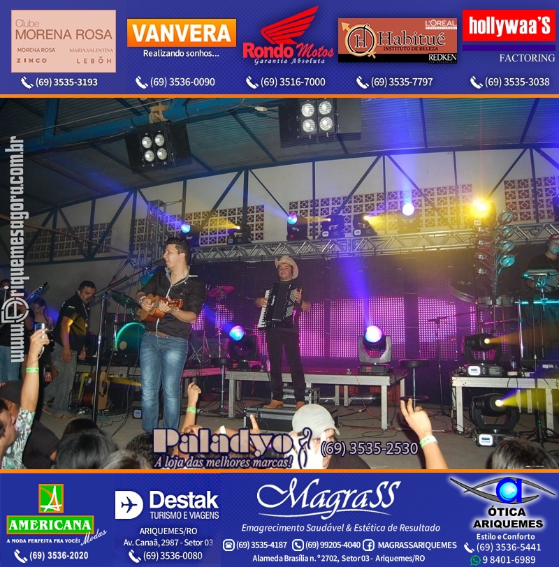 VAMOS LEMBRAR – Show com Cleber & Cauan em Ariquemes 2012