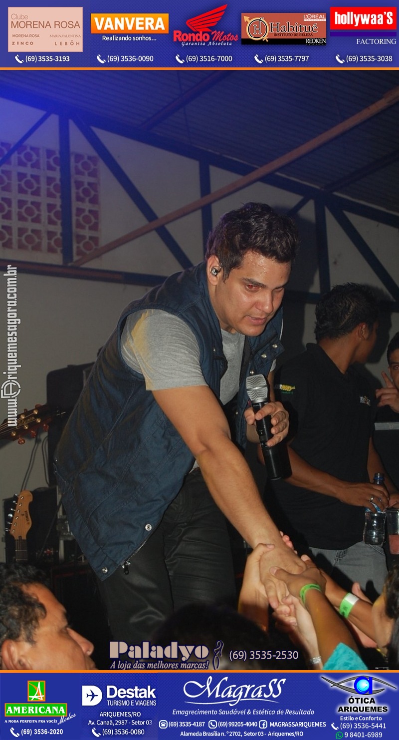 VAMOS LEMBRAR – Show com Cleber & Cauan em Ariquemes 2012
