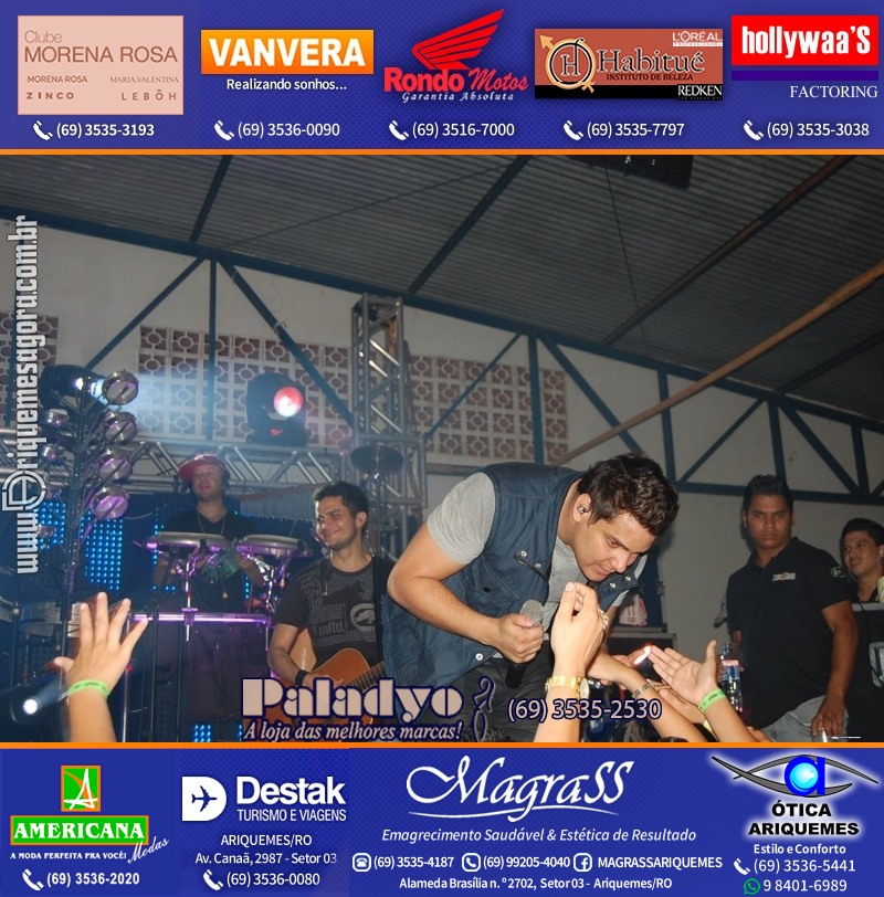 VAMOS LEMBRAR – Show com Cleber & Cauan em Ariquemes 2012