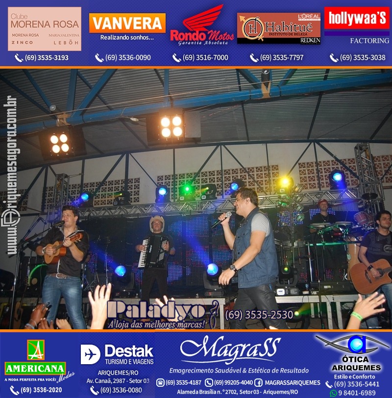 VAMOS LEMBRAR – Show com Cleber & Cauan em Ariquemes 2012