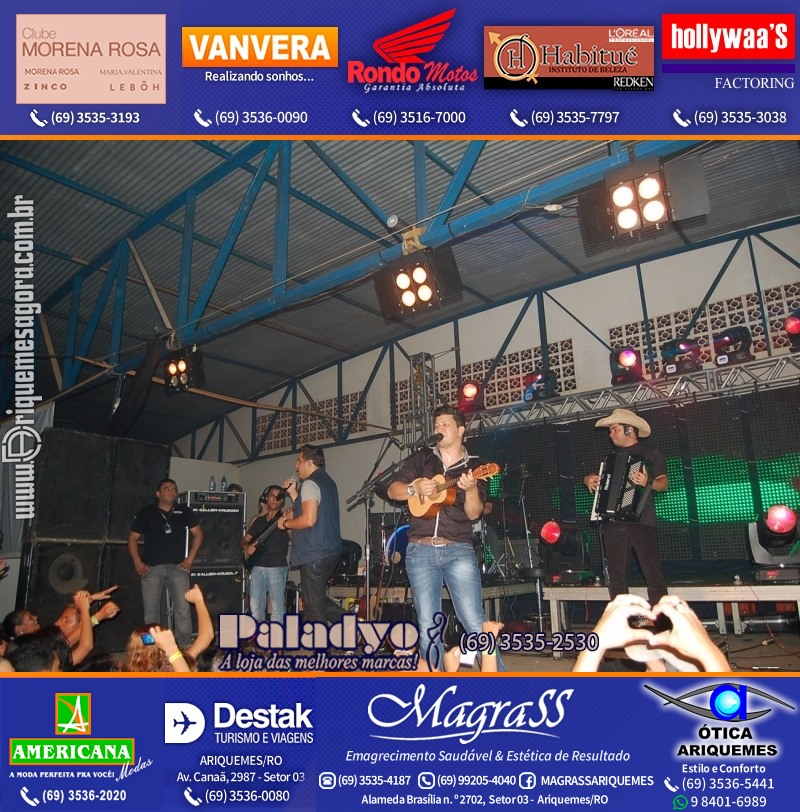 VAMOS LEMBRAR – Show com Cleber & Cauan em Ariquemes 2012