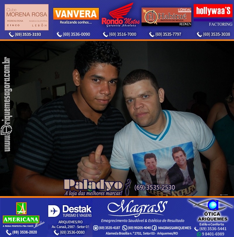 VAMOS LEMBRAR – Show com Cleber & Cauan em Ariquemes 2012