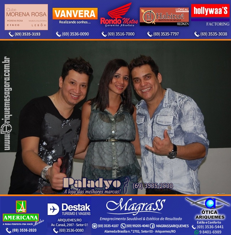 VAMOS LEMBRAR – Show com Cleber & Cauan em Ariquemes 2012